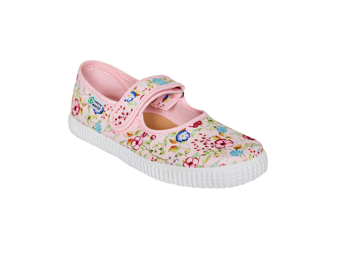 56068 Stoffschuh Riemchen