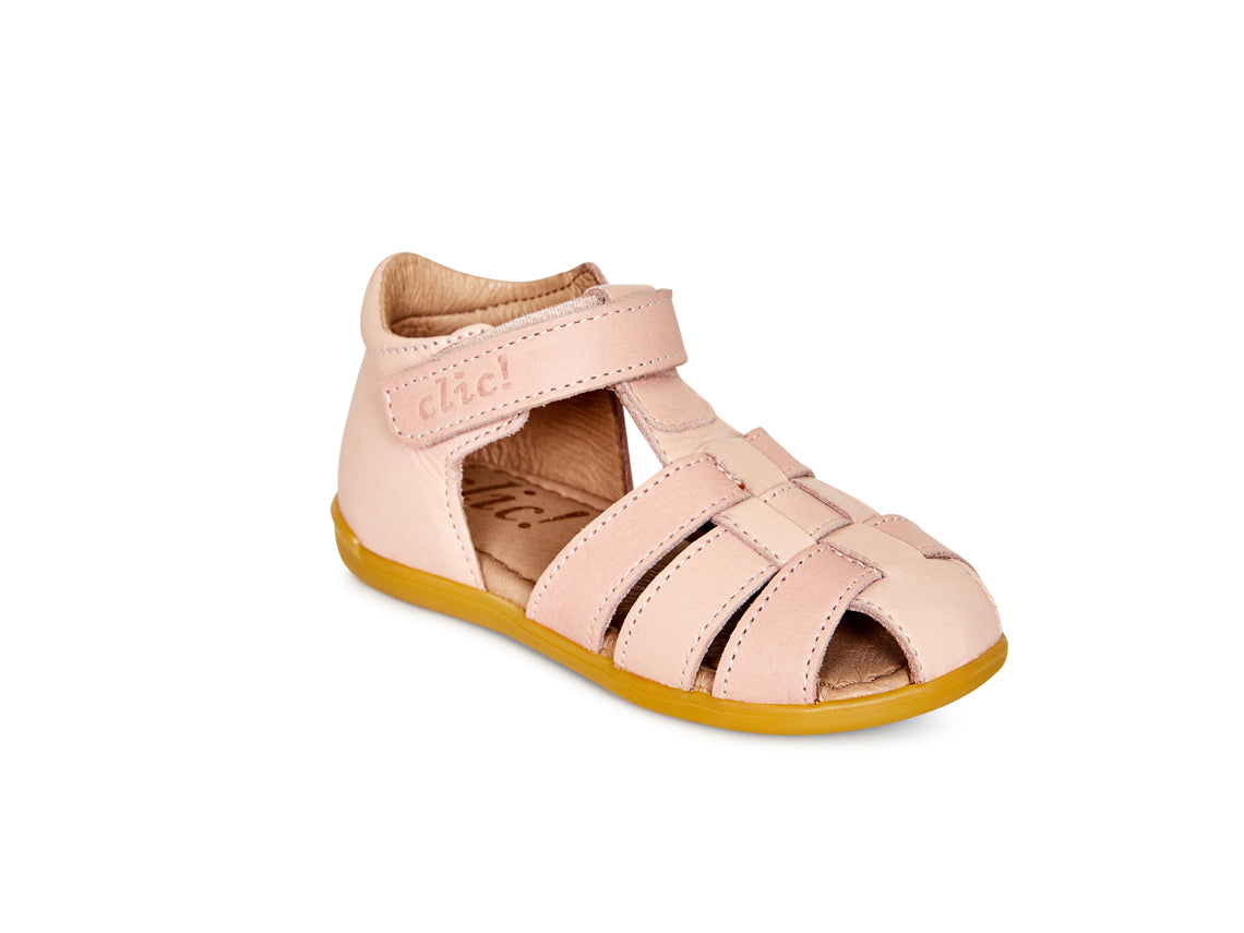 Lauflernsandale geschlossen Klettverschluss