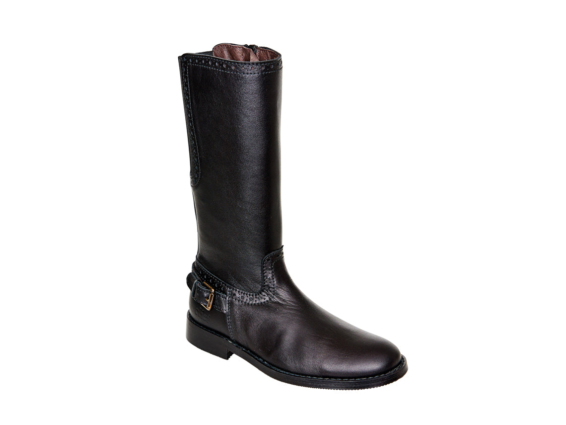 eleganter Stiefel ungefüttert 8629