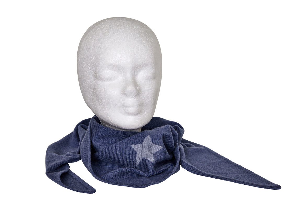 Kaschmir Dreieckschal Stern