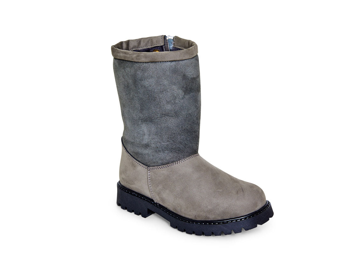 klassischer Stiefel kurz Lammfell 805