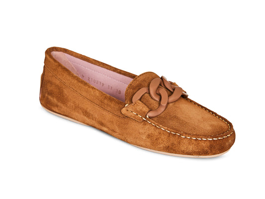 Mocassin mit Kette